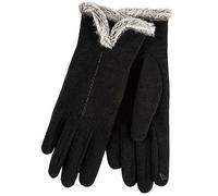 Totes Isotoner Black Ladies Thermal Gloves Grey