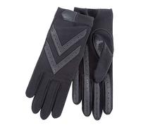Totes Isotoner Ladies Black Original Stretch Gloves Black