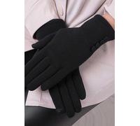Totes Isotoner Ladies Black Thermal SmarTouchTM Gloves Black