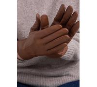 Totes Isotoner Ladies One Point SmarTouchTM Brown Suede Gloves Brown