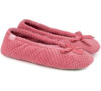 Totes Isotoner Womens Popcorn Ballet Slippers - - Size: 7-8