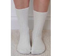Totes Ladies Oat Cashmere Blend Cosy Socks Wool
