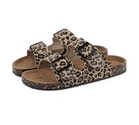 totes Ladies PU Double Buckle Slider