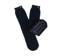 totes® Ladies Recycled 3.0 Tog Thermal Original Slipper Socks, Recycled Yarn, Slip-Resistant Tread, Machine Washable at 30,° Perfect Gift Packaging, Navy, One Size