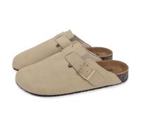 totes® Ladies Suede Clog Sand