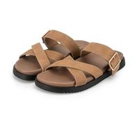 totes® Ladies Suede Cross Strap Sandal (UK Size 6)