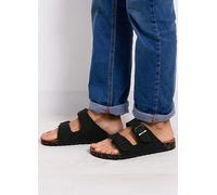 totes Mens PU Double Buckle Slider