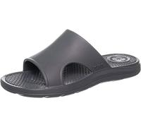 totes Men's Everywear Slide Sandal, Mineral-Vented, 12 UK