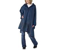 Totes Navy Blue Adult Rain Poncho