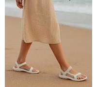 totes® SOLBOUNCE Ladies Adjustable Riley Sport Sandal Stone UK Size 4