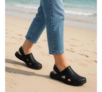 totes® SOLBOUNCE Ladies Clog Black UK Size 7