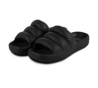 totes® SOLBOUNCE Ladies Moulded Pillow Slider Black UK Size 5