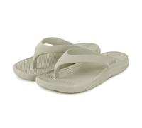 totes® SOLBOUNCE® Ladies Toe Post Sandals, Ultra-Light Everywear™ Foam, Compression-Proof, Antibacterial Freshness, Machine Washable Flip-Flops, Durable Summer Travel, Beach Footwear, Stone, 5 UK