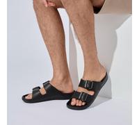 totes® SOLBOUNCE Mens Adjustable Double Buckle Slider Black UK Size 11