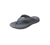 Totes SOLBOUNCE Mens Toe Post Sandals in Mineral Black