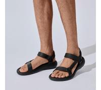 totes® SOLBOUNCE Mens Velcro Sport Sandal Black UK Size 12