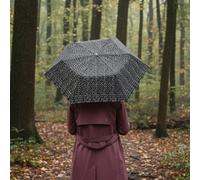totes® Supermini B&W Drops Print Umbrella