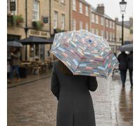 totes® Supermini Colour Block Stripe Print Umbrella
