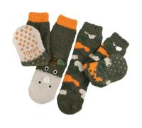totes toasties® Boys Super Soft Slipper Socks (Twin Pack)