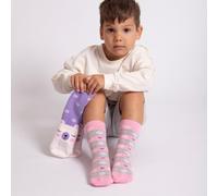 totes toasties® Childrens Original Slipper-Sox (Twin Pack) Polar Bear / Fair Isle Age 1-2 Size 3-5½