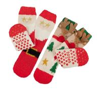 totes toasties® Childrens Super Soft Slipper Socks (Twin Pack)