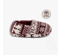 Totes Toasties FAIR ISLE Girls Mule Slippers Multi - UK 7-8