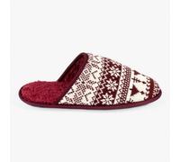 Totes Toasties FAIR ISLE Mens Mule Slippers Multi - UK 9-10