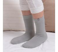 totes toasties® Ladies 3.0 Tog Thermal Original Slipper Socks Grey Marl UK Size 4-8