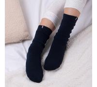 totes toasties® Ladies 3.0 Tog Thermal Original Slipper Socks Navy UK Size 4-8