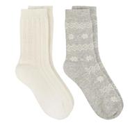 totes toasties® Ladies Cashmere Blend Ankle Socks (Twin Pack)