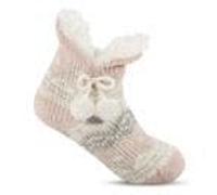 totes toasties® Ladies Chenille Crop Knitted Slipper Socks