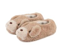 totes toasties® Ladies Novelty Dog Full Back Slippers