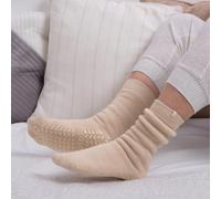 totes toasties® Ladies Thermal Brushed Original Slipper Socks Oat One Size