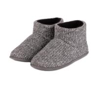 totes® toasties® Mens Knitted Short Boot Slipper