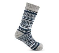 totes toasties® Mens Sherpa Lined Fair Isle Slipper Socks