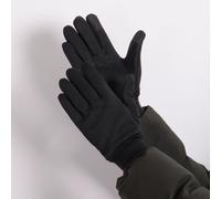 totes toasties® Mens Thermal Double Lined Knitted SmarTouch™ Gloves Black One Size
