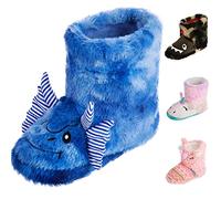 totes totes Kids' Dragon Boot Slipper Boys Slippers, Infant Dragon, 7-8 Little Kid US