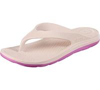 Totes Women's Everywear Ara Thong Sandal, 2 Tone-Evening Sand with Azalea Sole, 9 UK