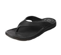 Totes Women's Everywear Ara Thong Sandal, Black, 6 UK