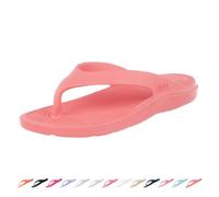 totes Women's Everywear Ara Thong Sandal, Watermelon, 7 UK