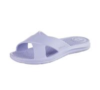 totes Women's Everywear Cross Slide Sandal, Periwinkle, 8 UK