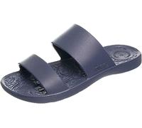 totes Women's Everywear Hudson Slide Sandal: Lightweight and Springy Contoured Footbed for All-Day Comfort, Waterproof, Scuff Resistant with Shock Absorption, Perfect for the Beach or Pool, Navy Blue,