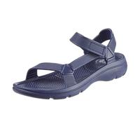 totes Women's Everywear Lightweight Waterproof Adjustable Riley Sport Sandal, Navy Blue, 5 UK