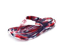 totes womens Everywear Lightweight Waterproof Ara Flip Flop Sandals, American Flag, 4.5 UK