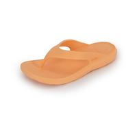 totes womens Everywear Lightweight Waterproof Ara Flip Flop Sandals, Peach, 5.5 UK