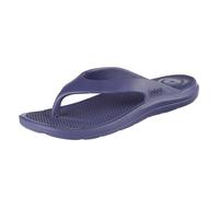 Totes Women's Solbounce Sandals, Lightweight Flip Flops with Springy All-Day Support, Navy Blue, 5 UK