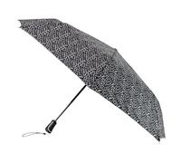 totes® X-TRA STRONG Auto Open/Close B&W Drops Print Umbrella