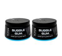 Totex Bubblegum Hair Styling Wax Pack of 2 (2 x 150 ml) | Regular Hold Hair Wax for Men | Sweet Bubble Gum Scent | Flexible Styling Paste | Smooth Finish, Easy Wash Out