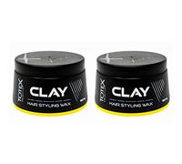 Totex Hair Styling Clay Wax I Natural Messy Look No Shine I Strong Hold Texture Matte Look Finish 150 ml (Pack Of 2)
