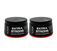 Totex Extra Strong Hair Wax Pack of 2 (2 x 150 ml) | Ultra Hold Aqua Styling Wax | Long Lasting Edge Control | Professional Hair Wax for Unisex Use